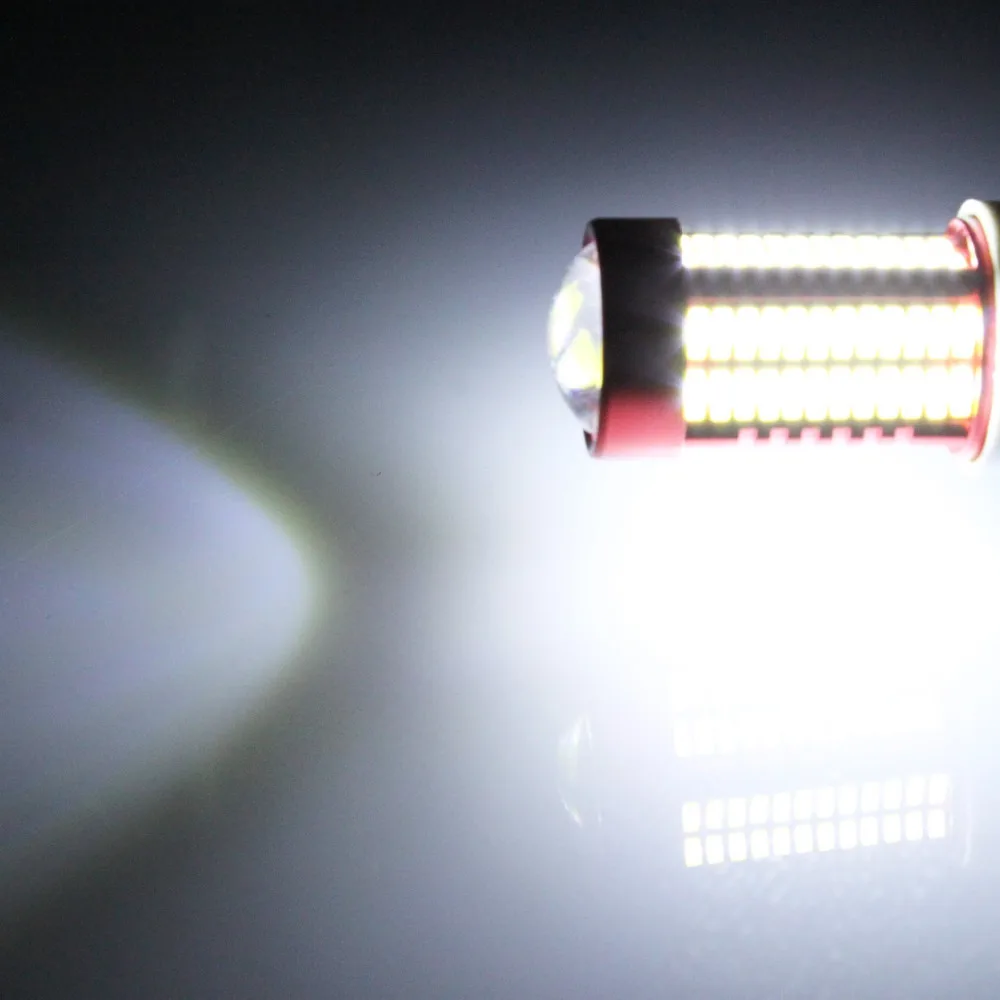 

1156 7506 1141 1003 BA15S LED Bulbs 4014 106-SMD White LED Lights Bulbs for Back Up Reverse Lights,Brake Lights,Tail Rv Lights