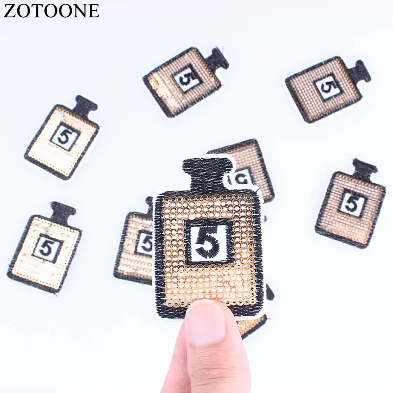 ZOTOONE 10 шт./компл. пластырь для флаконов духов милые Мультяшные Пластыри одежды
