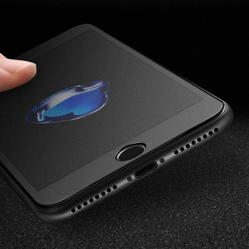JGKK 3D полное покрытие из мягкого углеродного волокна для Apple iPhone X XS 6 6S 7 8 Plus матовая защитная пленка для экрана