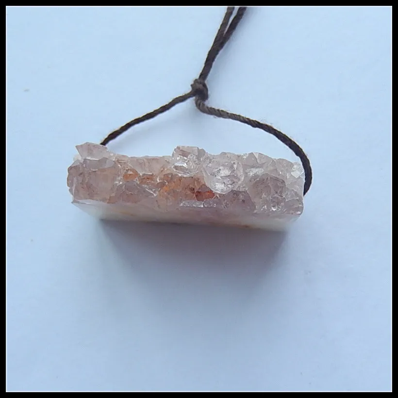 

Fashion jewelry Drusy Ametheyst Pendant Bead,semiprecious stone jewelry,29x19x6mm,7.9g