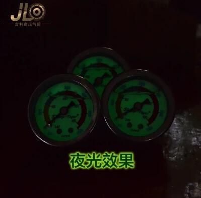 

30MPA40MPA Pressure Gauge High Pressure Pump Global Little Bee Warrior Pump Universal Parts Luminous Shockproof