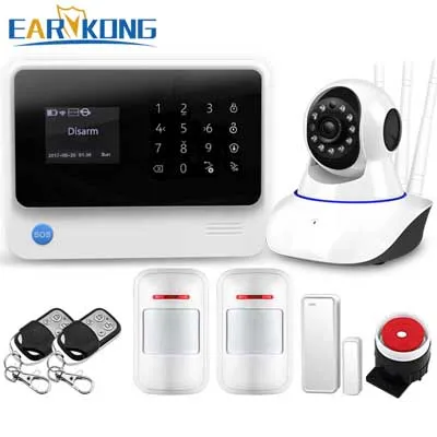 Новая IP камера Wifi беспроводная безопасность 720P сигнализация камера качающаяся головка Поддержка Android IOS приложение 2 года гарантии для PG103 W2B сигнализация