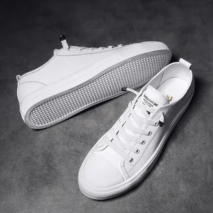 Мужская кожаная обувь светильник Кая повседневная с низким верхом для лета 2019 |