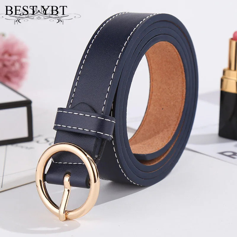Лучший YBT женский ремень из искусственной кожи сплав пряжка для отдыха