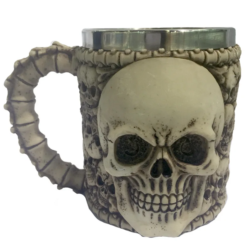 Кружка Череп старый Орлиный коготь чашка с головой Смола череп кости кружка из