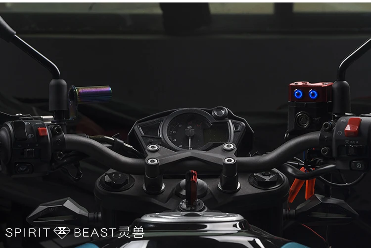 SPIRIT BEAST CB190 переключатель фар крышка насоса Мотоцикл украшения 150NK Многофункциональный мотоцикл водонепроницаемый выключатель питания