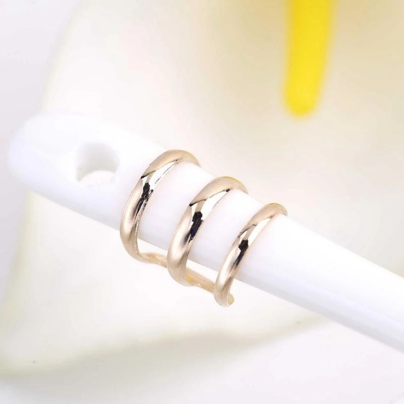 LASPERAL 2018 1PC Punk Rock Ear Clip Cuff Wrap Earring No Piercing-Clip On Silver Gold Alloy Earings Party Jewelry Brinco | Украшения и