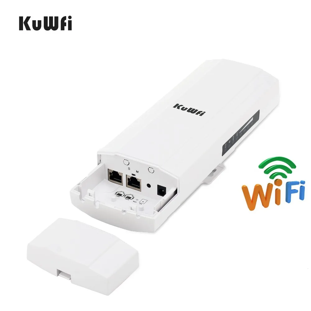 KuWFi CPE маршрутизатор 2,4G 3 км Wifi мост открытый Wifi ретранслятор Wifi расширитель точка доступа маршрутизатор Поддержка шлюза супер WDS