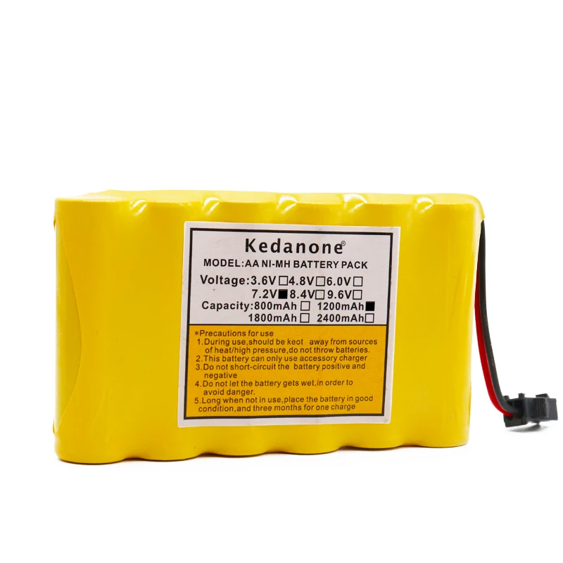 AA Аккумуляторная батарея 7 2 v 1200mAh Ni MH Аккумулятор для дистанционного управления