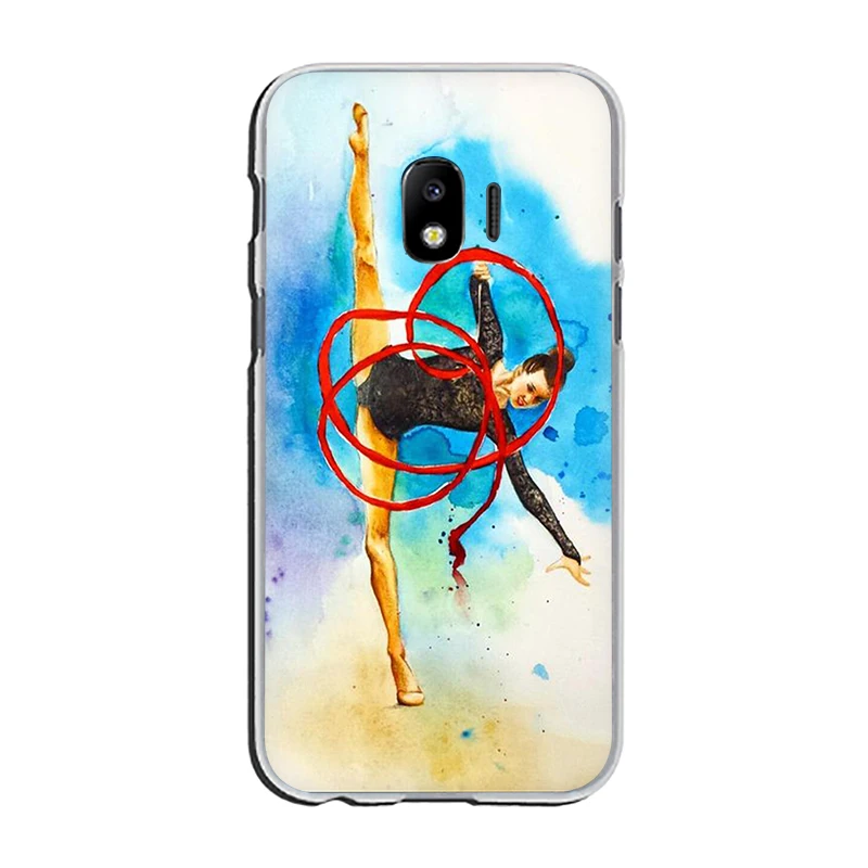 H9 Жесткий чехол для телефона с цветной лентой для гимнастики samsung J1 J2 J3 J5 Prime J6 J7 EU US Version - Цвет: H9