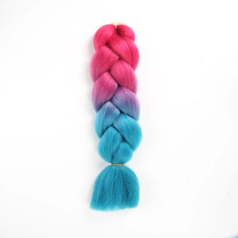 Вязание крючком Intrecciare I Capelli di un pezzo 82 pollice Intrecciare I Capelli Sintetici Kanekalon 165 г - Цвет: #30