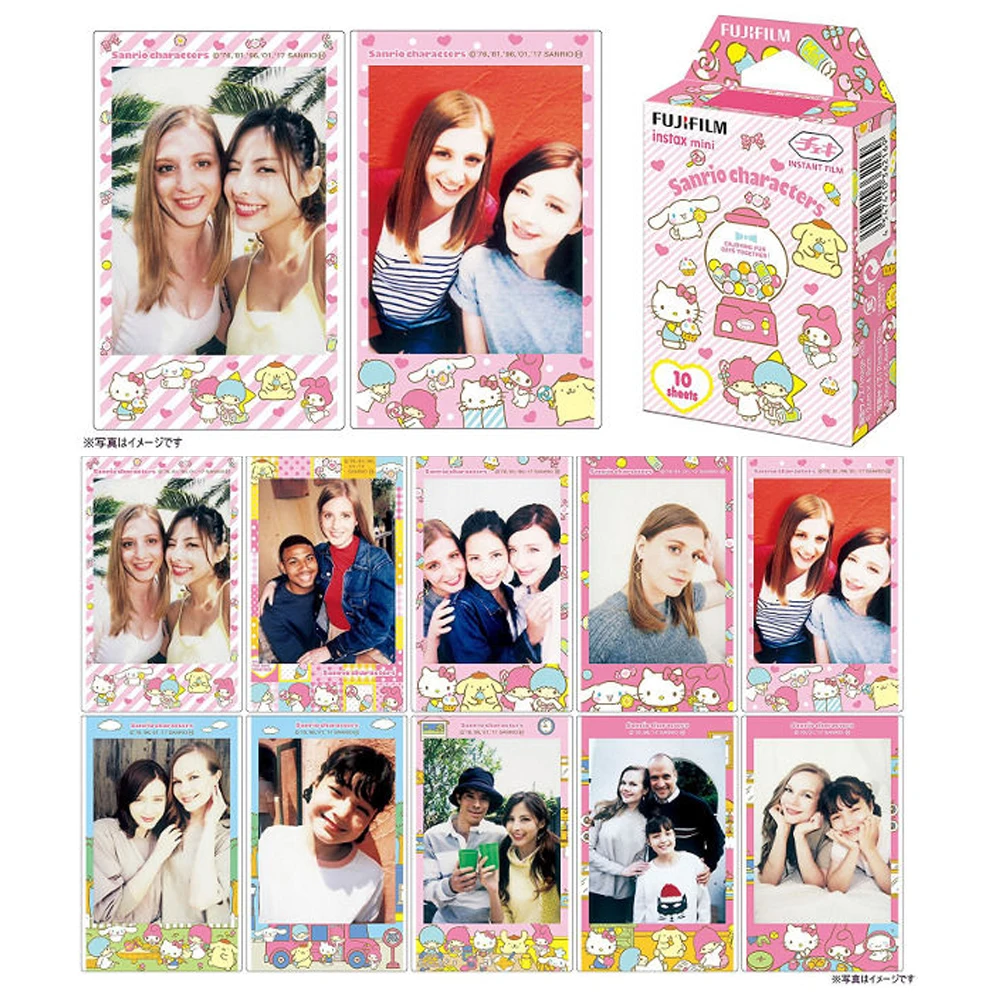 Для Fujifilm Instax Mini 8 9 11 25 50s 70 90 пленка для камеры Fuji мгновенная фотография Sanrio