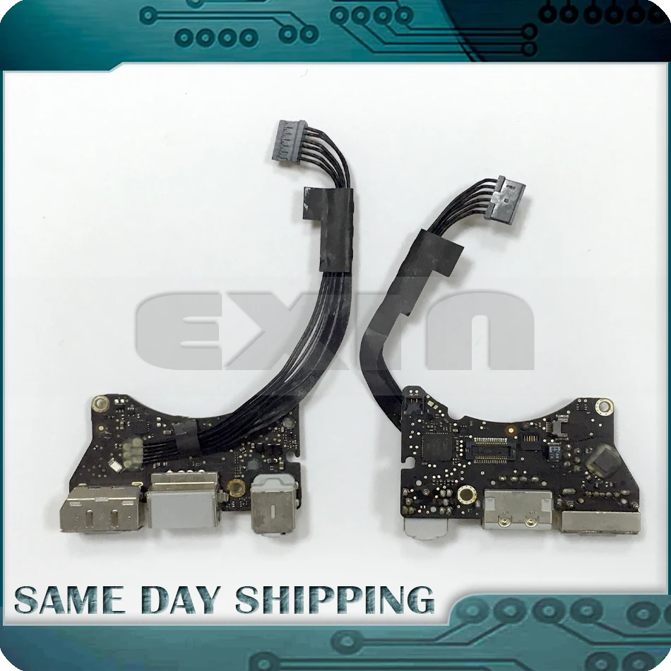 Подлинная 661-5793 для Macbook Air 11 &quotA1370 I/O Плата USB аудио плата питания DC IN Jack 820-2827-B MC505