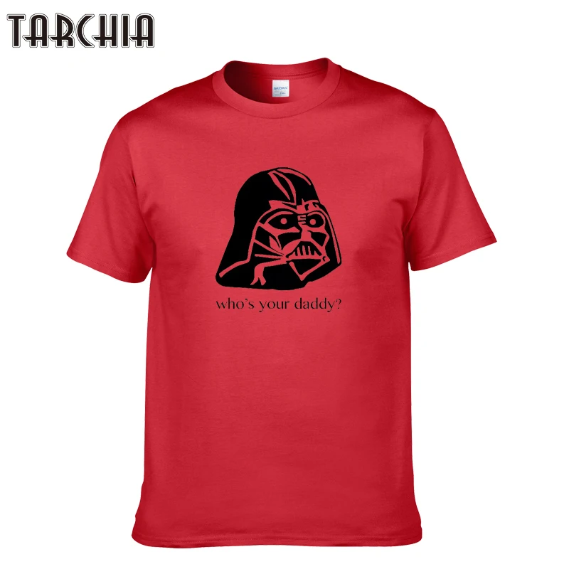TARCHIA 2021 новая забавная летняя футболка хлопковые топы футболки кто ваш папа