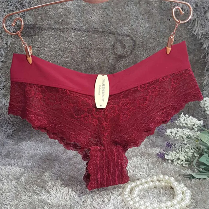 Женские бикини кружевные трусики с v образным вырезом стринги сексуальное нижнее