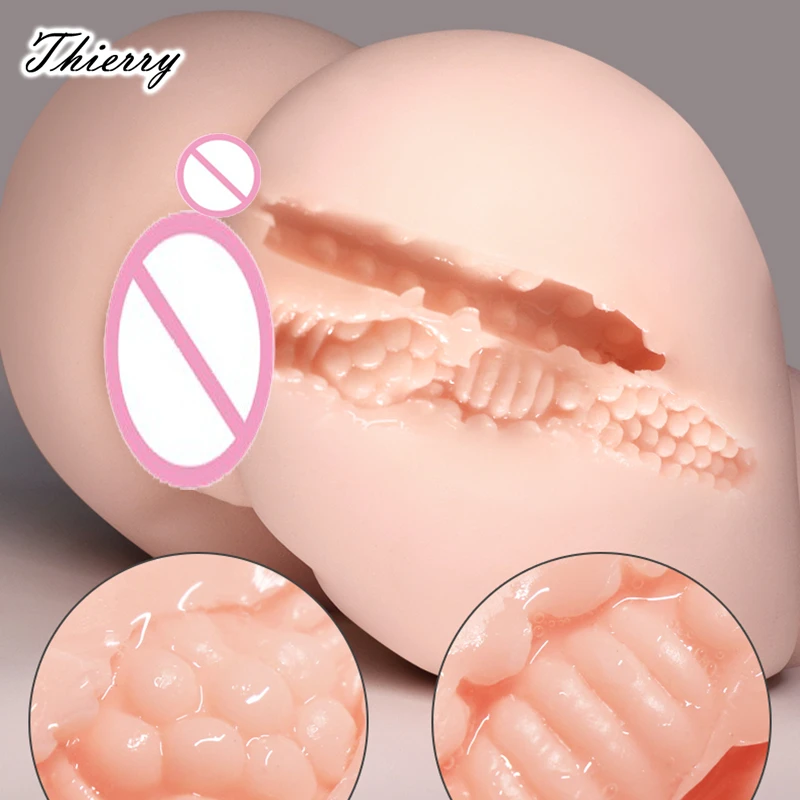 Ерри 2 8 кг 3D большая задница силиконовый Секс искусственная вагина и анал мужской