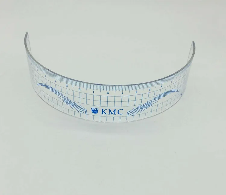 10Pcs Permanent Makeup Stencils Plastic Eyebrow Ruler KMC Tattoo Cosmetic Shaping Tool For The Beginers | Красота и здоровье