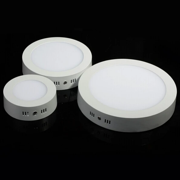 

6W/12W/18W Round Led Panel Light Surface Mounted Downlight lighting Led ceiling lights down lamp bulbs AC85-265V