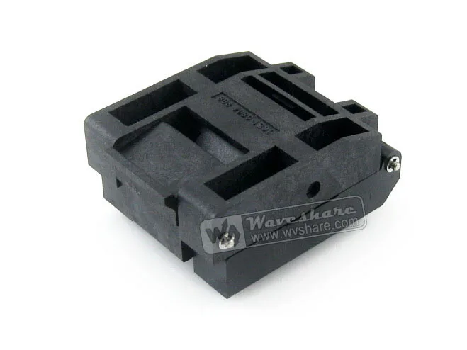 IC51-0804-808-14 Yamaichi IC тестовый адаптер гнезда 0 5 мм шаг QFP80 TQFP80 FQFP80 PQFP80 упаковка