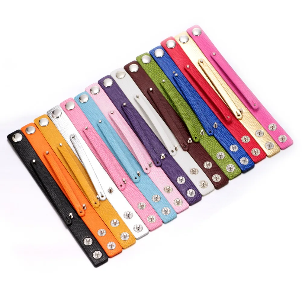 Оптовая продажа высококачественный кожаный браслет 15 цветов женское ювелирное