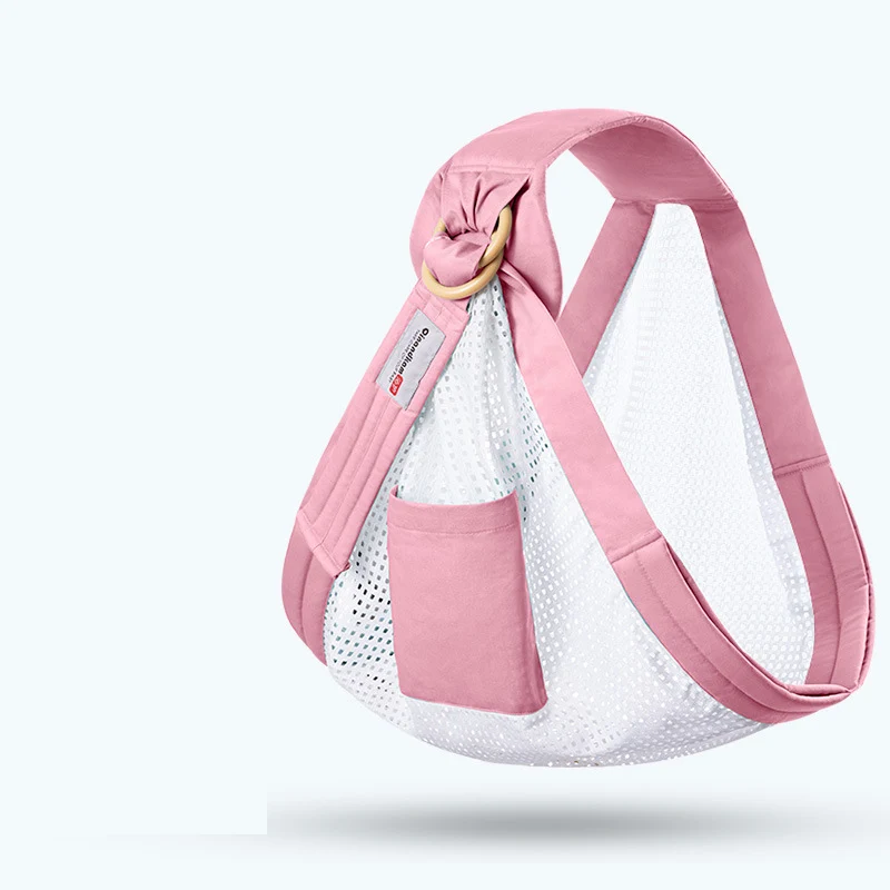 B Многофункциональный рюкзак-кенгуру для переноски Porte Bebe Ergonomicas дышащая Портативный Детский рюкзак Обёрточная бумага уход за матерью крышка летом - Цвет: B