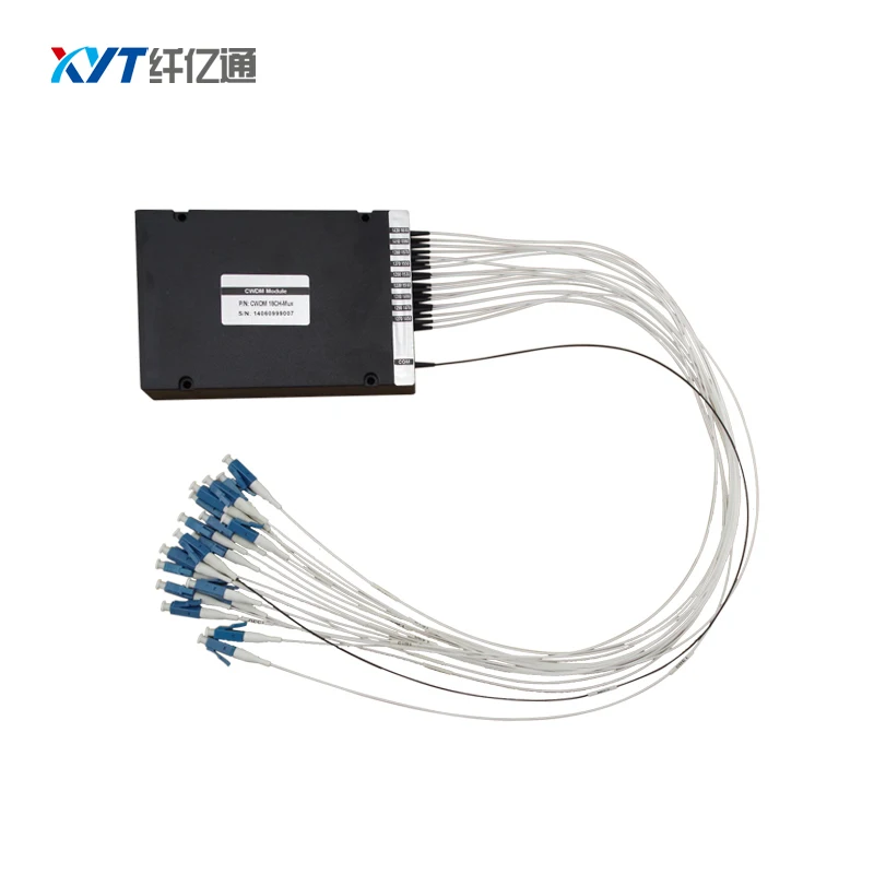 LC upc-разъем 2 Вход 8 Выход мультиплексор двойное волокно 4 канала CWDM мультиплексор, демультиплексор