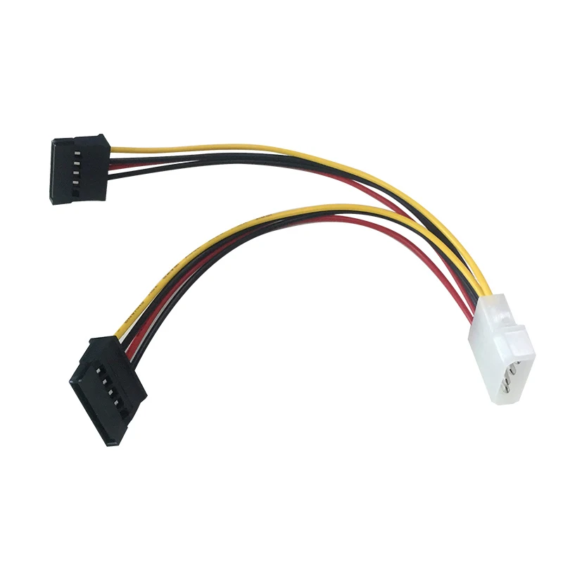 15 см 15Pin SATA мужской и женский 2 распределитель адаптер питания кабеля Шнур