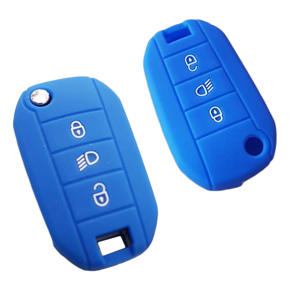 Силиконовый чехол для автомобильного ключа Dewtreetali Peugeot 3008 208 308 RCZ 508 408 2008|silicone key fob