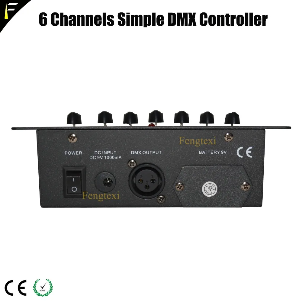 6 каналов сценический Led Par свет Простой DMX контроллер консоль для DJ диско мини