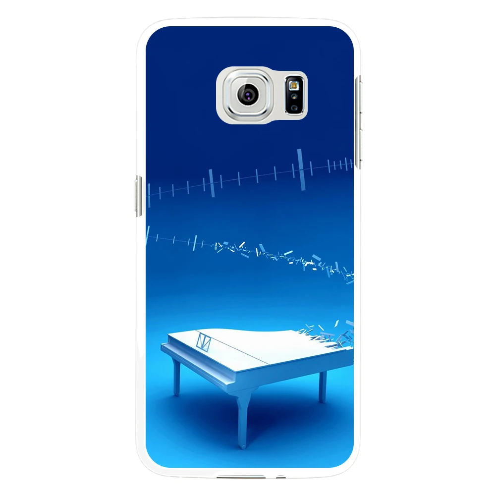 Music Theme Musical Note Print Case Cover for Samsung S6 S7 | Мобильные телефоны и аксессуары