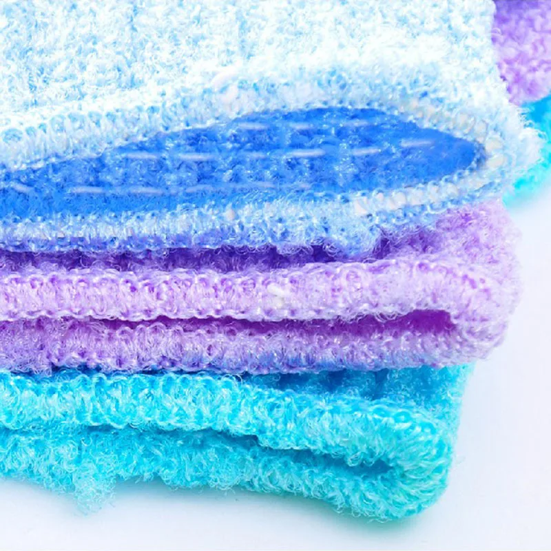 Домашний Портативный купальное полотенце 1 шт душ Отшелушивающее Мыло пены