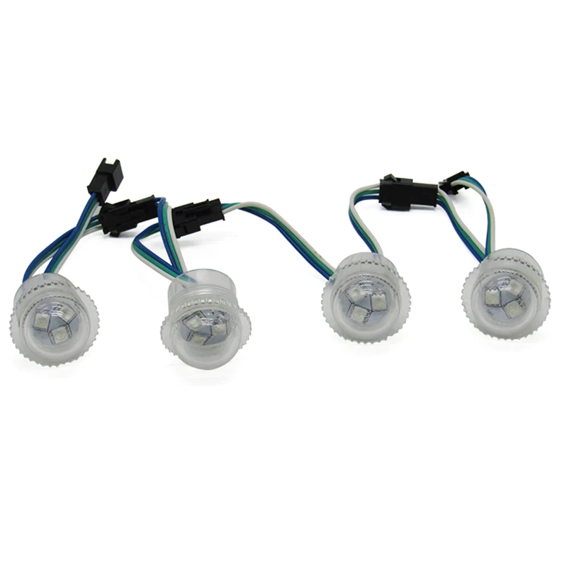 Лидер продаж 3 светодиода 26 мм пиксель rgb led WS2811 12 В светодиодный модуль 5050 SMD UCS1903 чип ярмарочных огней модулю LED письмо парке аттракционов