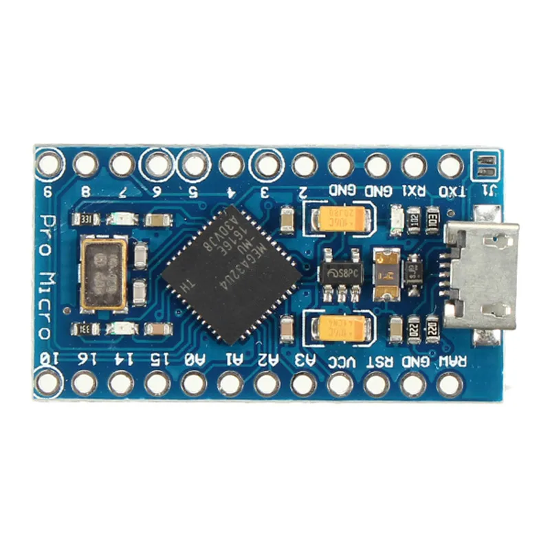 1 шт. новый pro micro 5 В/16 м Мини Leonardo MCU плата модуля разработки для интегральных схем