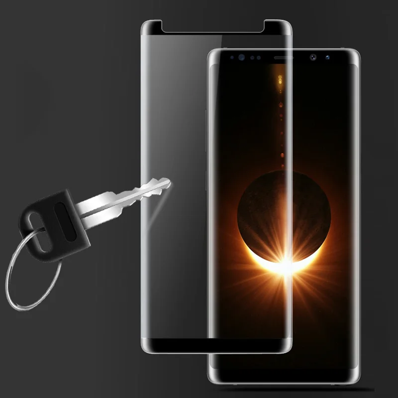 0 25 мм 3D половина охвата изогнутые Стекло Экран протектор для samsung Galaxy Note 8 Note8 S6 S7