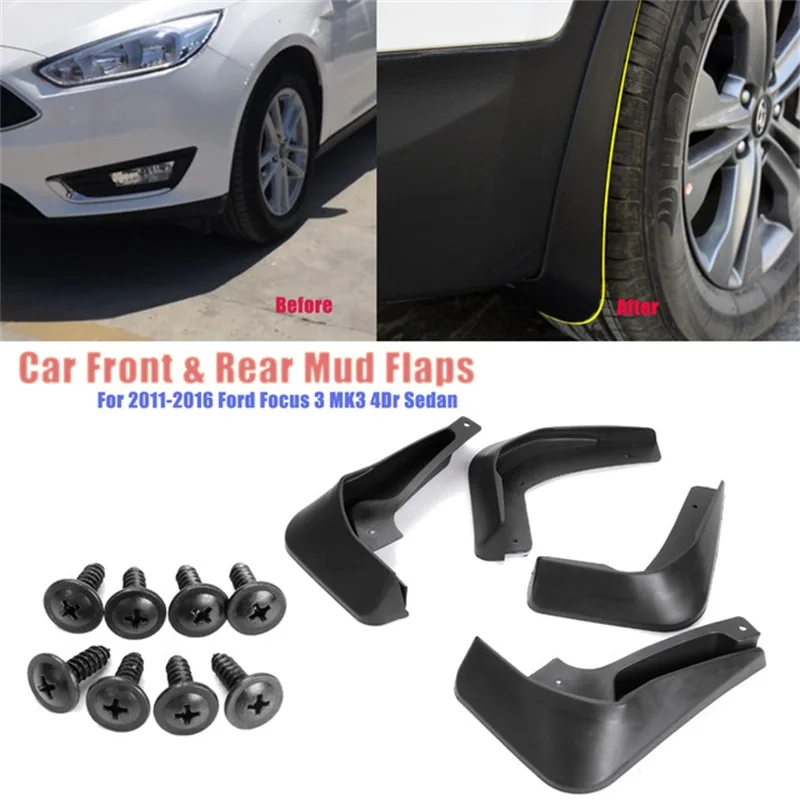 Для Ford Focus 3 MK3 седан хэтчбек 2011 2013 2014 2015 2016 автомобиль брызговики крыло
