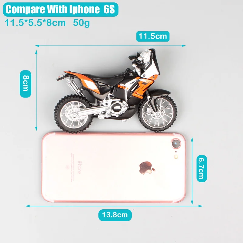 Детские 1:18 Масштаб KTM 450 ралли рейд велосипед эндуро мотоцикл внедорожные гоночные автомобили литье под давлением моделирование реплики игрушки сувенир maisto