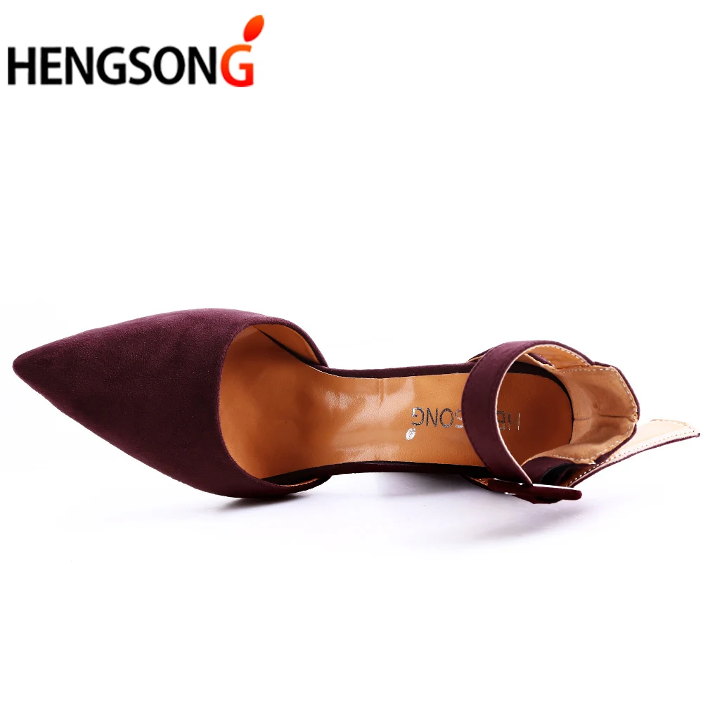 Модные женские туфли на высоком каблуке; zapatos Mujer; туфли-лодочки с острым носком; женская обувь; женские вечерние туфли-лодочки с ремешком на щиколотке; коллекция года; Летние босоножки