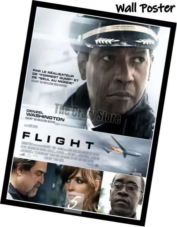 Flight Classic Movie White Kraft Paper Painting Art Print Poster Wall Picture For Home Decor 42X30cm | Дом и сад