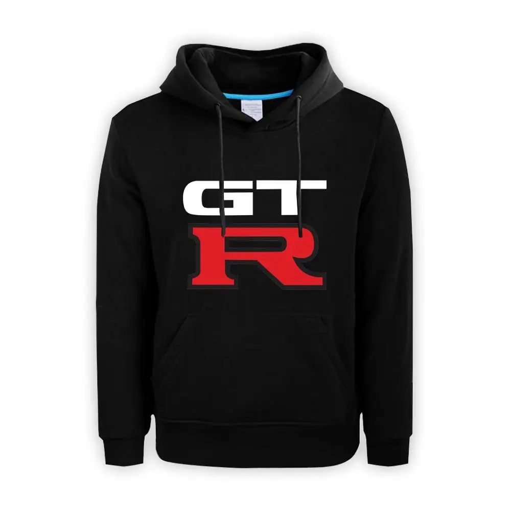 Небесно-голубой Nissan Skyline GT-R weatshirt Мужской пуловер gtr толстовка с капюшоном куртки Толстовка в винтажном стиле Одежда автомобиль стильные толстовки мальчиков с капюшоном - Цвет: Небесно-голубой
