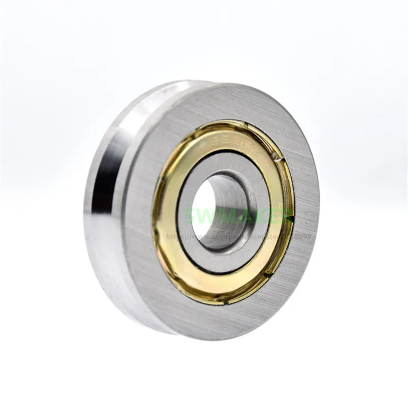 10*35*9 мм V groove 6200zz нестандартное несущее колесо угол стальной трос направляющее