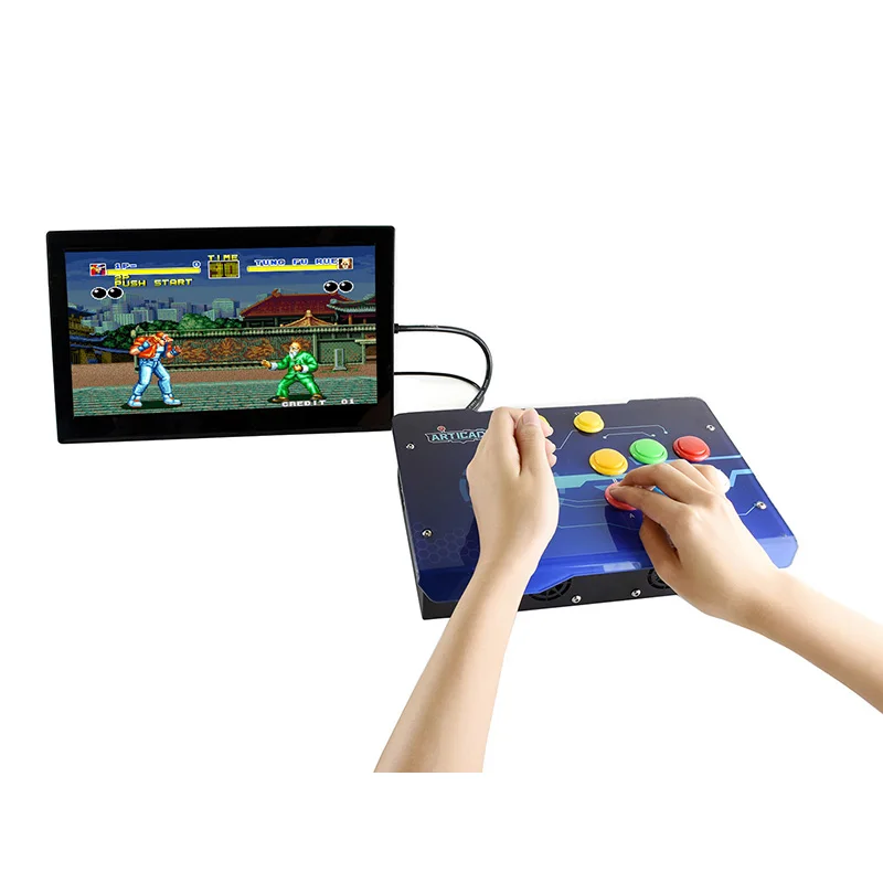 Günstig Cdragon Arcade Joystick Acryl Diy Kampf Stick Retro Spiel Konsole Alle In Einem 64G Raspberry Pi 3B 14000 Spiele