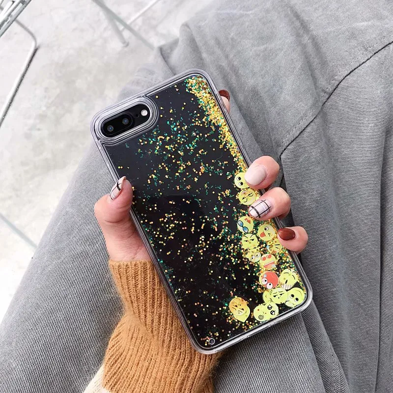 Чехол DIS блестящий жидкий зыбучий песок чехол для телефона iphone 6 6s 8 7 plus XR XS MAX X