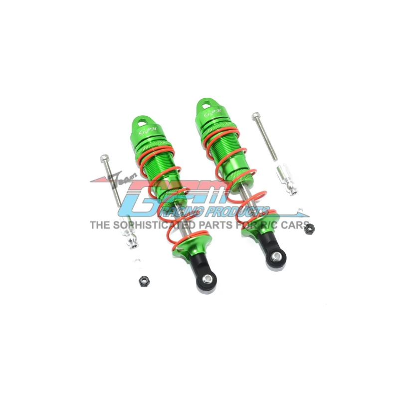 1SET ARRMA RC CARS TYPHON/SENTON ALLOY FRONT ADJUSTABLE DAMPERS SHOCK ABSORBERS 100MM - MAS100F | Игрушки и хобби