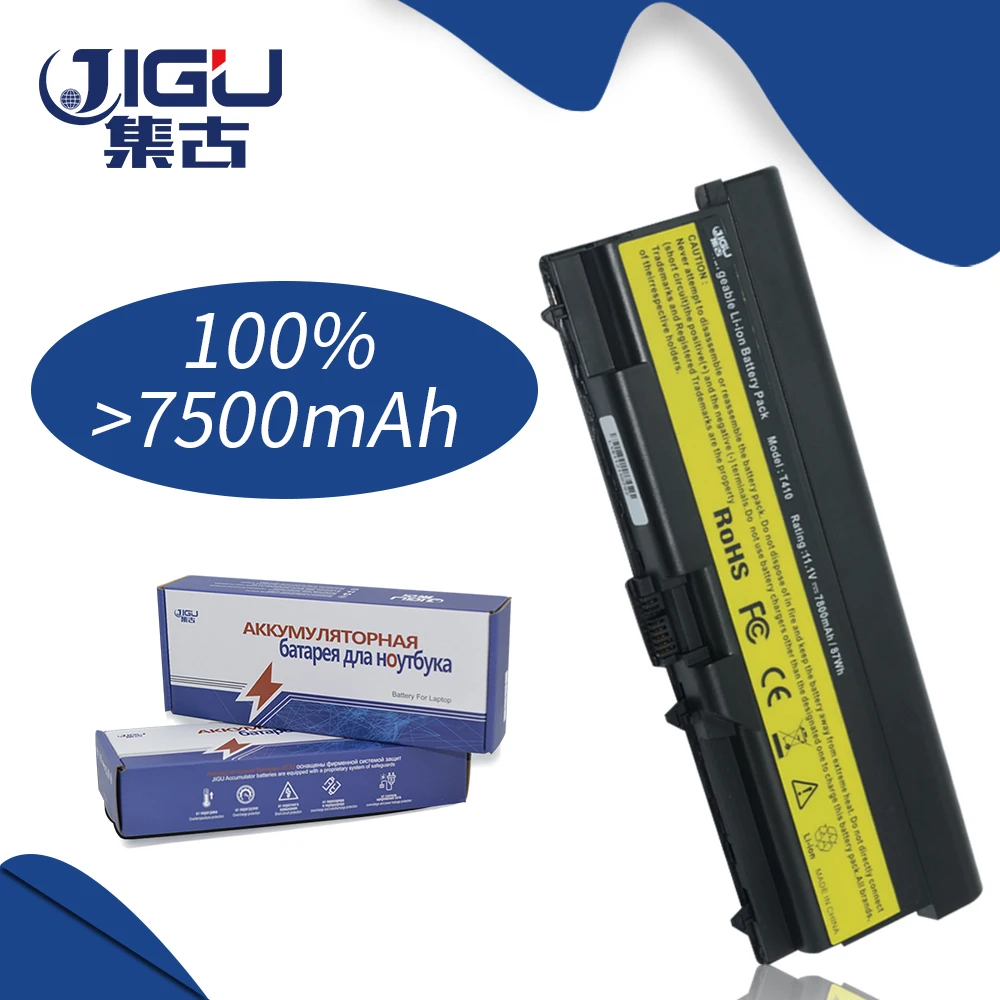 Аккумулятор JIGU для ноутбука ThinkPad L410 L412 L420 L421 Lenovo W510 4389 W520 E40 E50 Edge 14 ཋ' E520 E525 E420