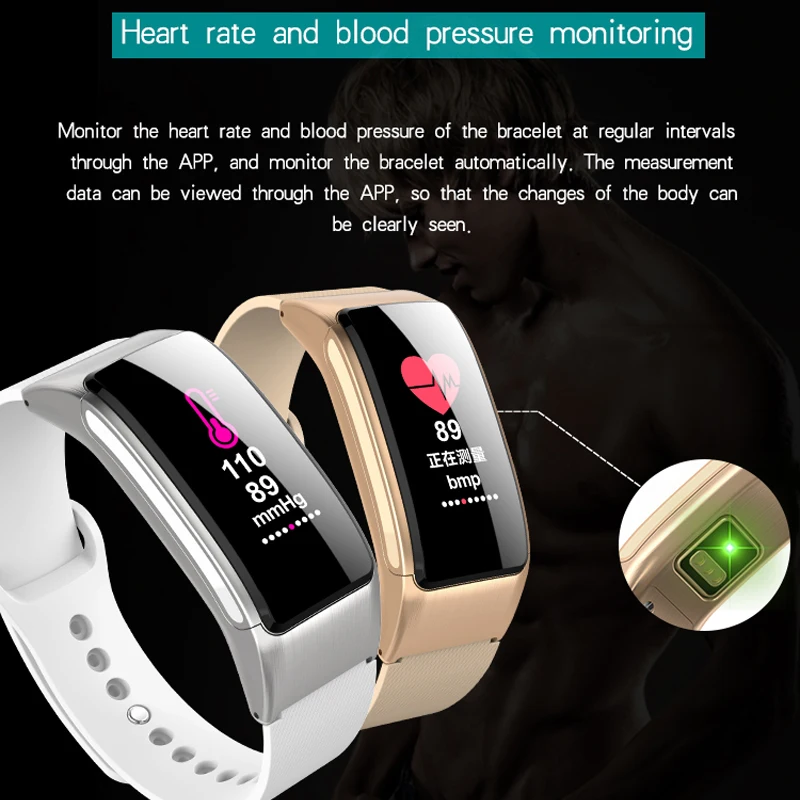 B31 смарт браслет для разговора Браслет фитнес трекер монитор сердечного ритма
