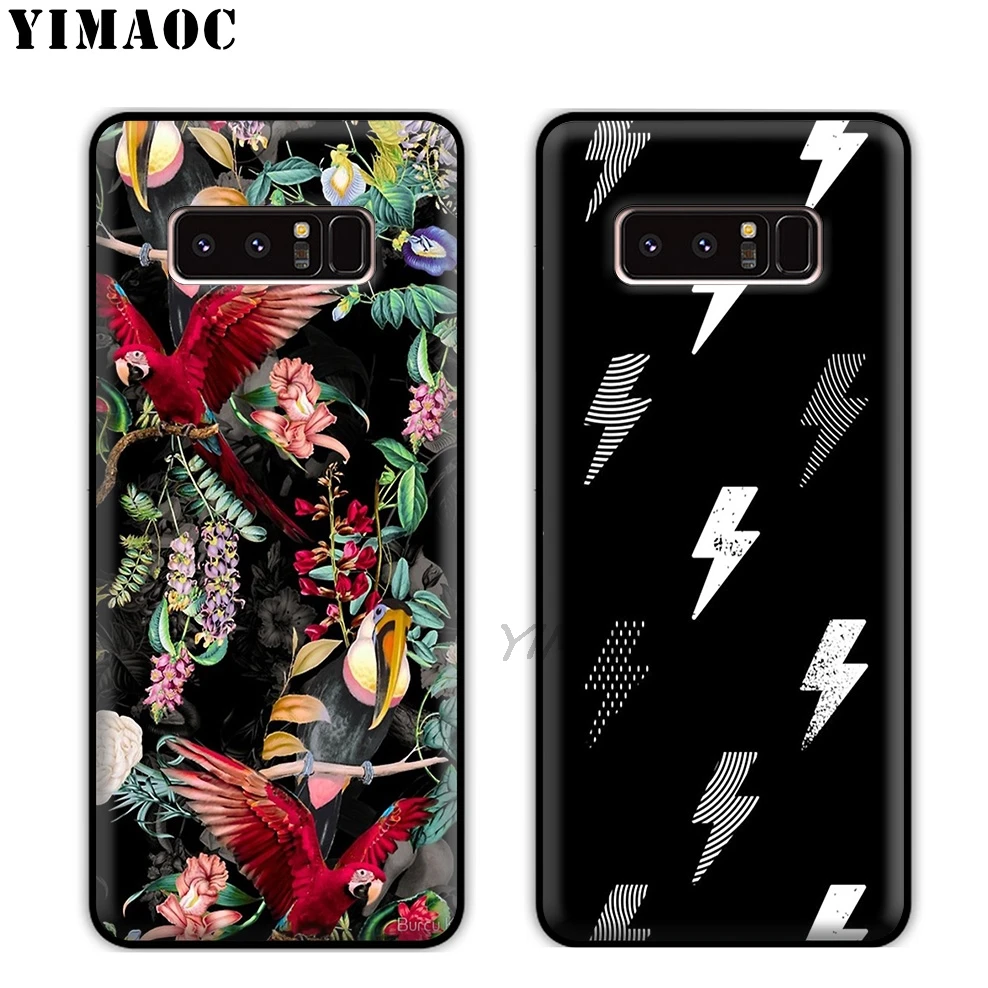 YIMAOC Skull Cat Sheep Moon Soft Silicone Case for Samsung Galaxy A9 A8 A6 Plus 2018 A5 A3 2017 2016 Note 9 8 |