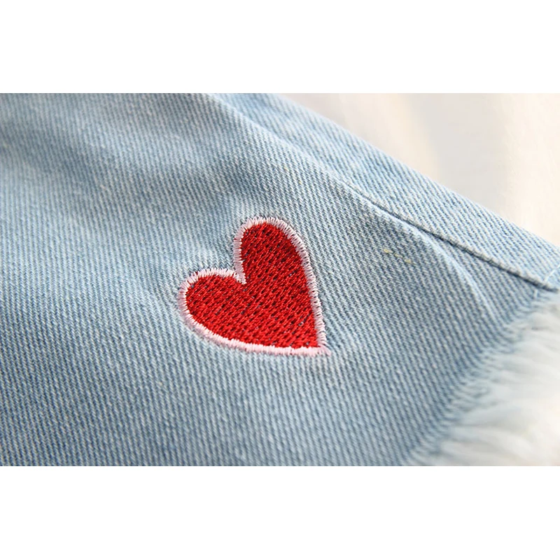 Джинсовые шорты для девочек коллекция 2019 года летняя детская одежда