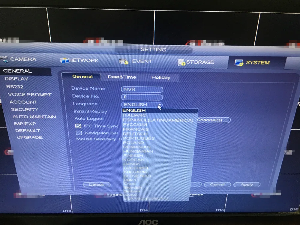 Dahua NVR4208-8P-HDS2 8ch с 8 PoE портами NVR4216-16P-HDS2 16ch с 16 PoE портами 4K NVR 1U сетевой видеорегистратор