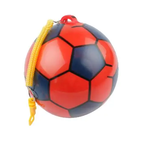 1 шт. милые девушки упргугий мяч с Телескопический ремень детский надувной 22 см