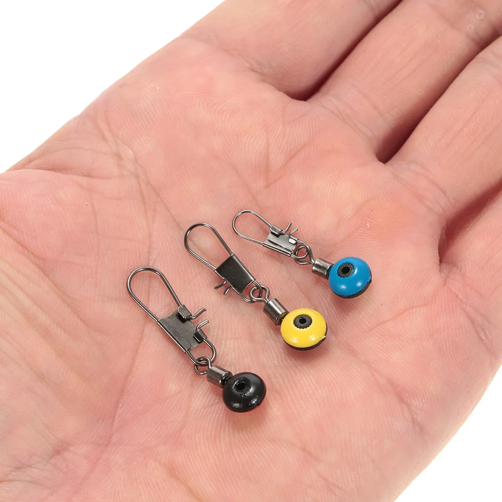 60 шт. 3 цвета космические бобы рыболовный соединитель поплавковый вращающиеся